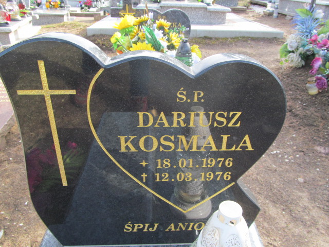 Dariusz Kosmala 1976 Stoczek Klasztorny - Grobonet - Wyszukiwarka osób pochowanych