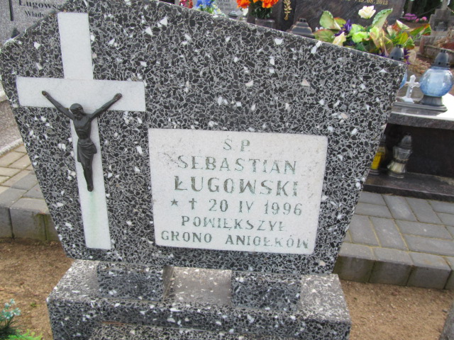 Sebastian Ługowski 1996 Stoczek Klasztorny - Grobonet - Wyszukiwarka osób pochowanych