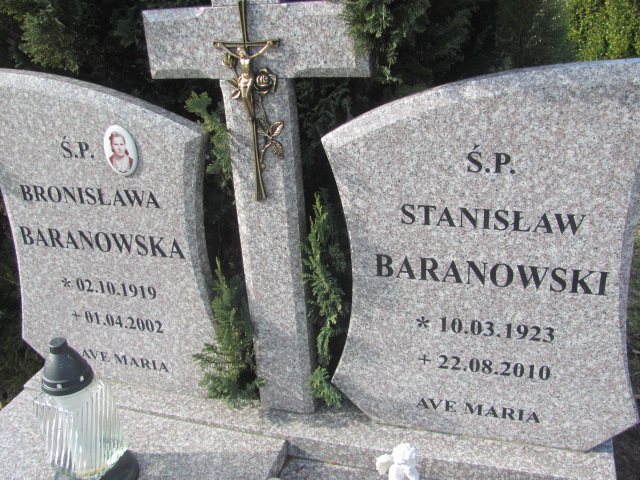 Bronisława Baranowska 1919 Stoczek Klasztorny - Grobonet - Wyszukiwarka osób pochowanych